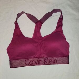 Calvin Klein sports bra.